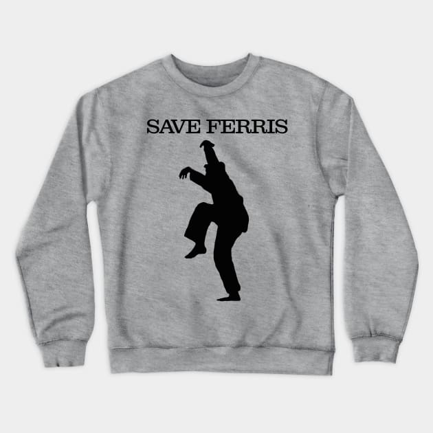 Save Ferris Karate Crewneck Sweatshirt by joefixit2